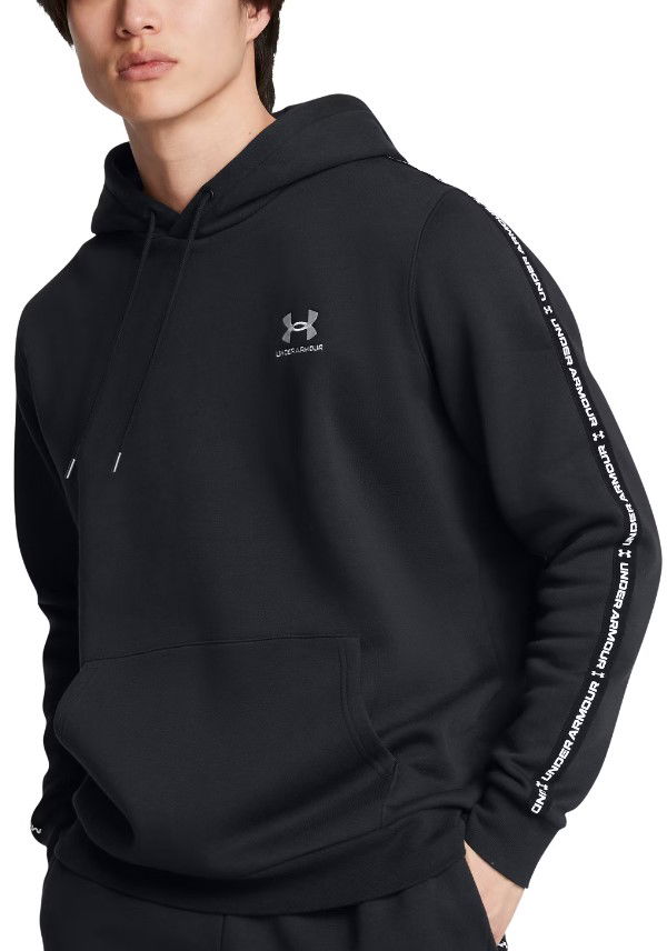 Суитчър Under Armour UA Icon Fleece HD Taping Hoodie Черно | 1389356-001