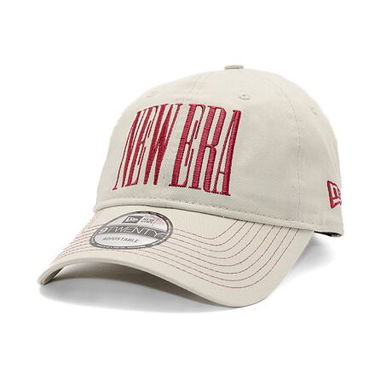 Шапка с козирка New Era Adjustable Wordmark 9TWENTY Cap Бежово | 60595444, 0