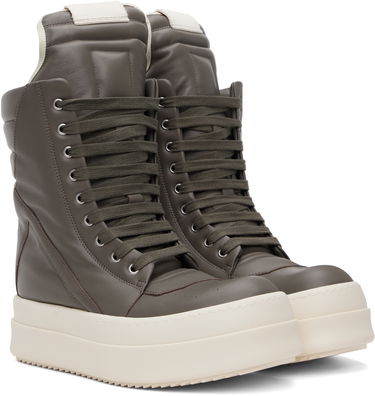 Кецове и обувки Rick Owens Rick Owens Hollywood Mega Geobasket Зелено | RR01E5855 LCO, 3