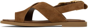Аксесоари rag & bone rag & bone Gia Suede Crossover Sandals Кафяво | WFF25SF1004SU04, 2