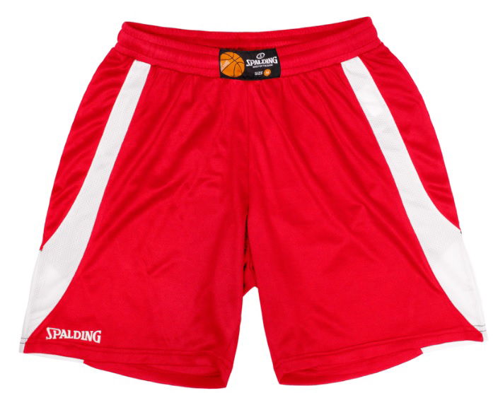 Къси панталони Spalding Jam Shorts Червено | 40221005-redwhite
