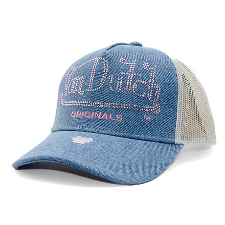 Шапка с козирка Von Dutch Von Dutch Trucker Fargo Denim Cap Синьо | VD-7030842, 0