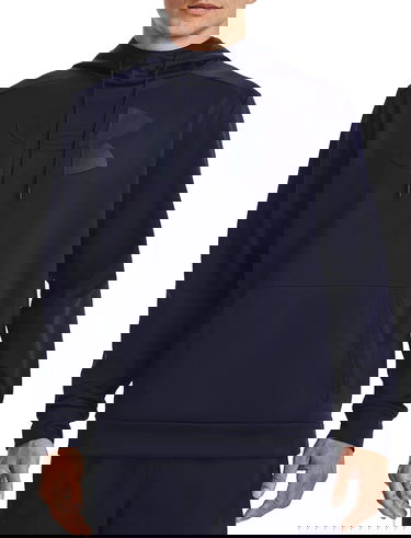 Суитчър Under Armour Armour Fleece Big Logo Hoodie Тъмно синьо | 1373352-410, 0