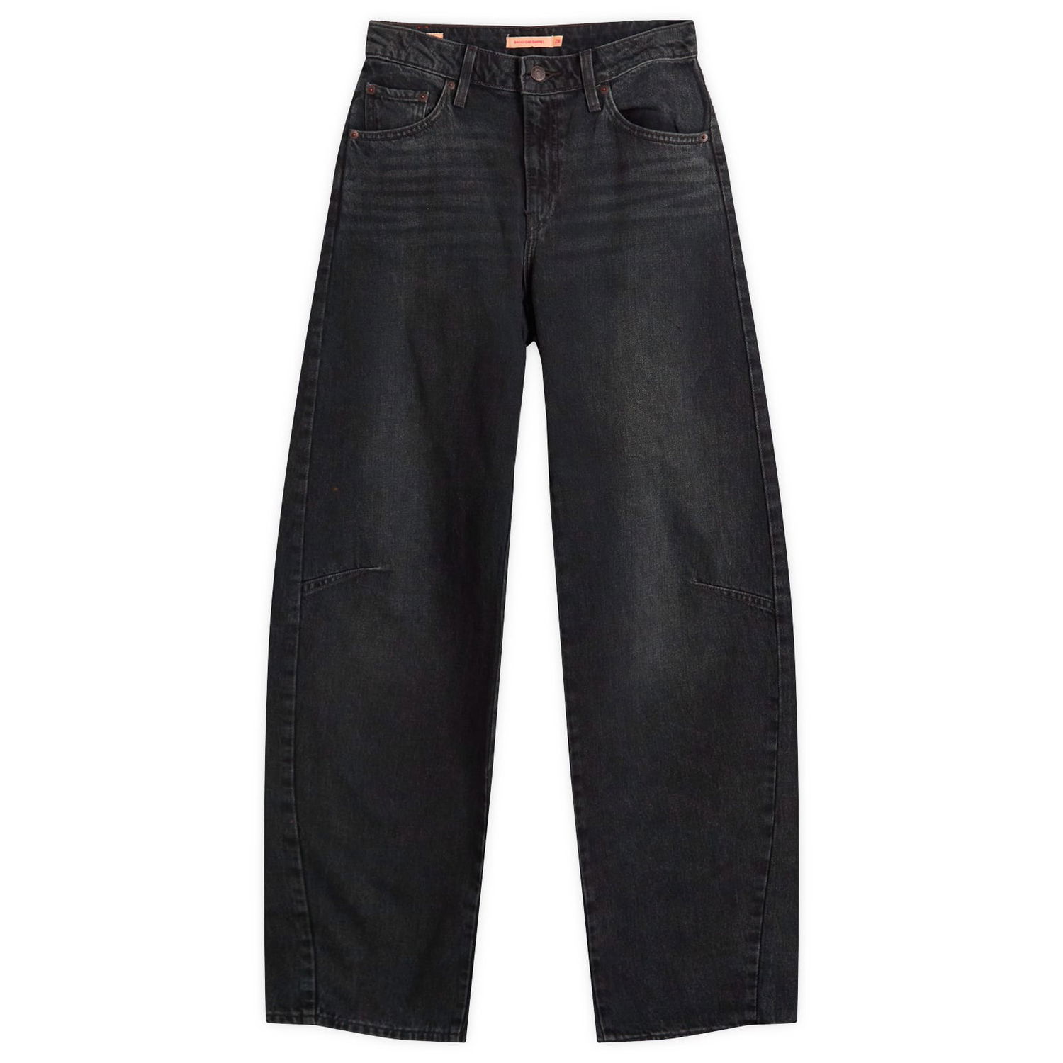 Дънки Levi's Baggy Dad Barrel Jeans 28" Черно | 0039A-0000, 1