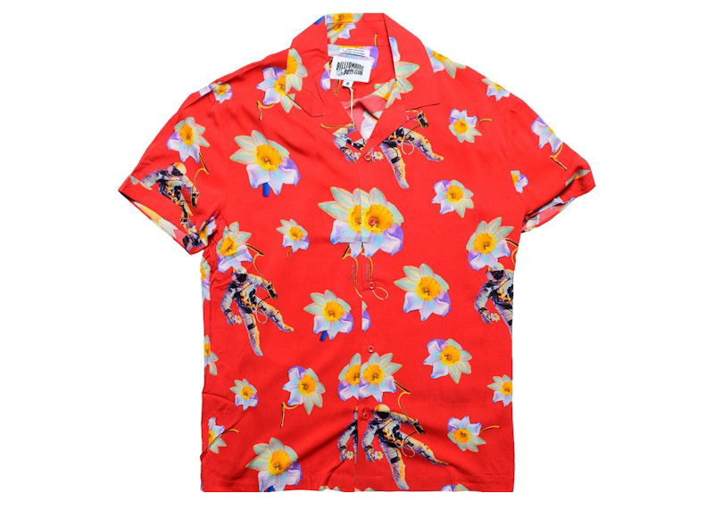 Риза BILLIONAIRE BOYS CLUB Billionaire Boys Club Dream Space Woven Shirt Червено | 8014601RED, 0