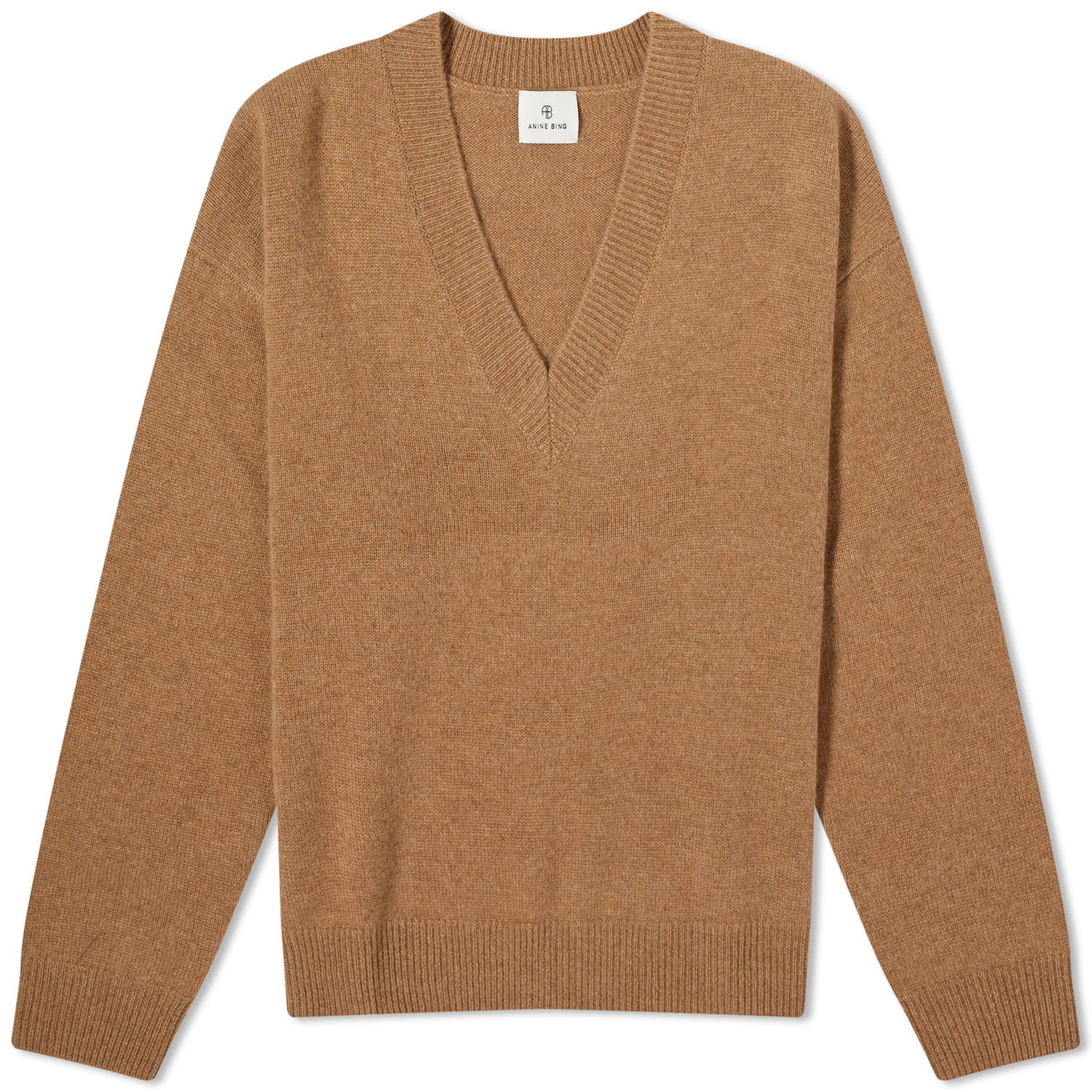 Пуловер Anine Bing Lee V-Neck Jumper Кафяво | A-09-3280-200, 0