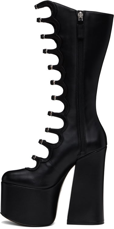 Облекло Marc Jacobs Marc Jacobs 'The Kiki' Platform Knee-High Boots Черно | 3F3FBO001F02, 2