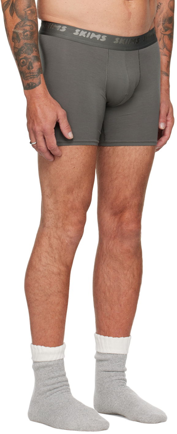 Stretch Boxer Briefs, Three-Pack, 4