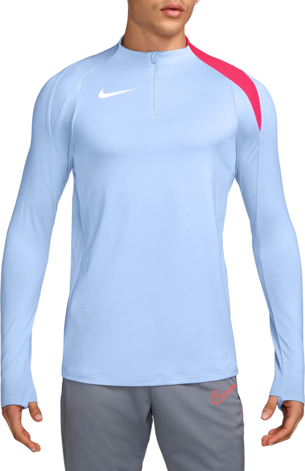 Тениска Nike Nike Dri-FIT Strike Drill Top Long Sleeve Синьо | hv6402-425, 0
