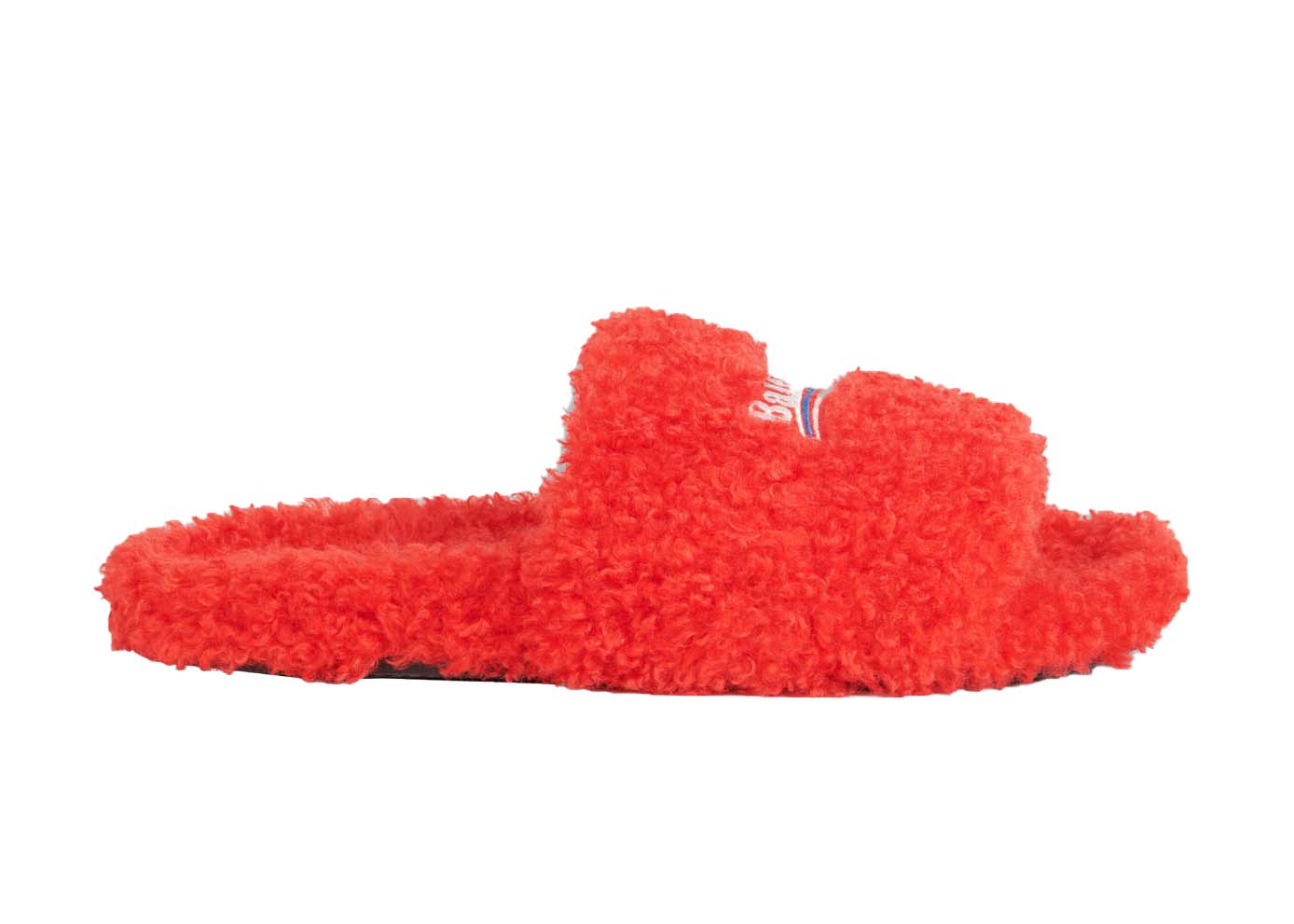 Кецове и обувки Balenciaga Furry Slide Red White W Червено | 654261W2DO16596, 0