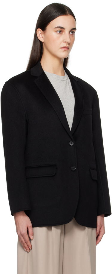 Яке Anine Bing Black Single-Breasted Blazer Черно | A-01-7073-000, 4