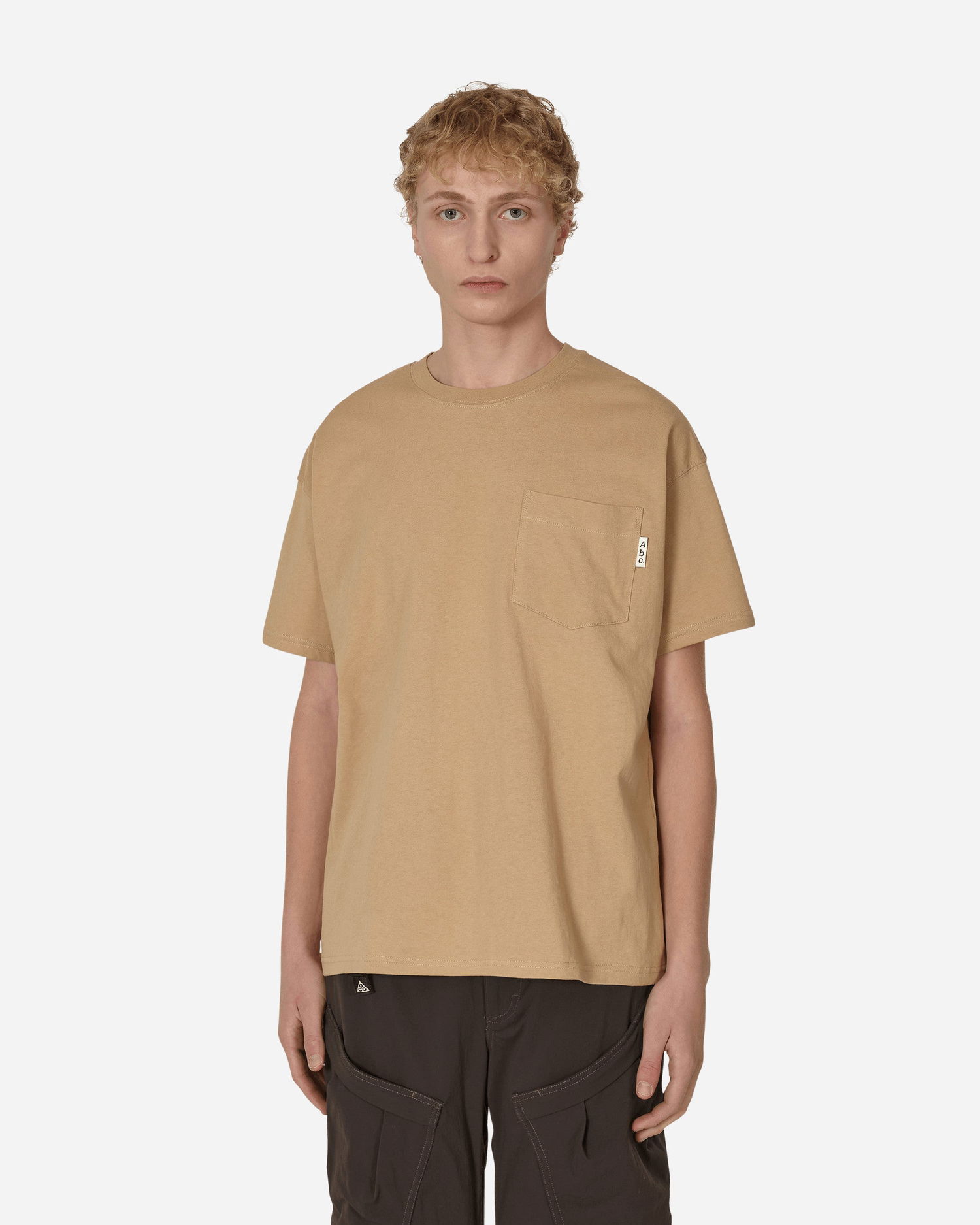 Тениска Advisory Board Crystals Abc. 123. Pocket T-Shirt Бежово | ABC123SST100 004, 0