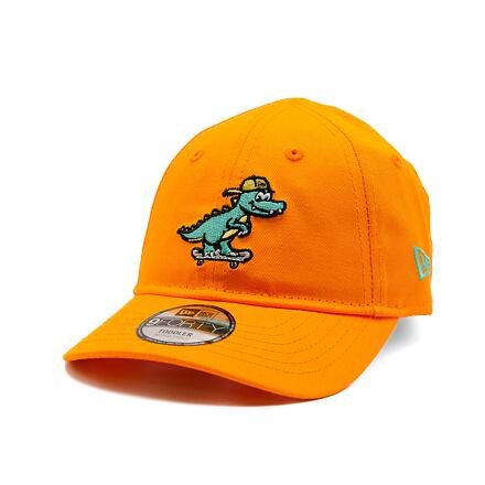 Шапка с козирка New Era Dinosaur 9FORTY Adjustable Hat Toddler Оранжево
 | 60595418, 0