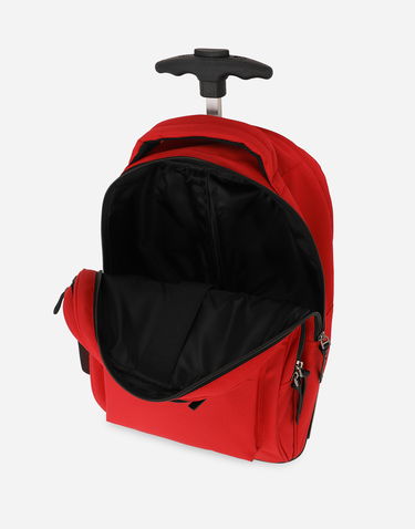 Раница Dolce & Gabbana Dolce & Gabbana Nylon Trolley Backpack Червено | EM0129AK44180303, 3