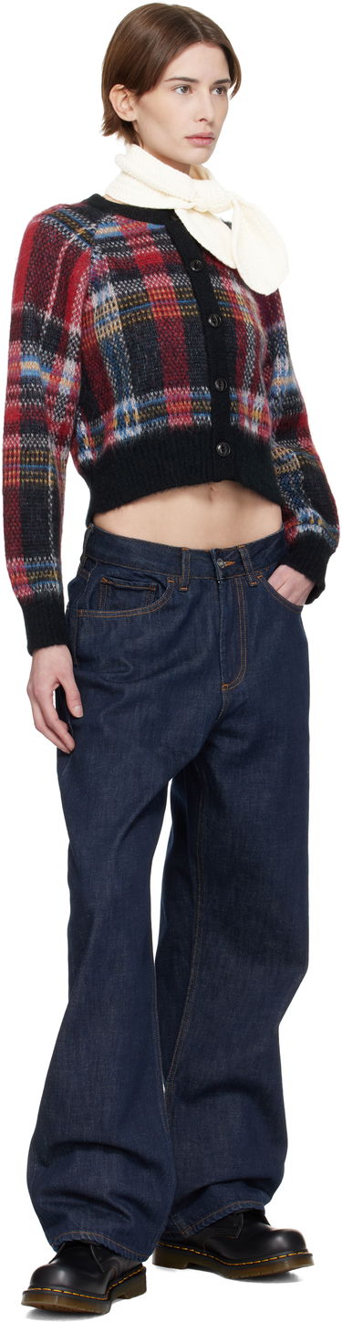 Шал YMC YMC Knitted Slot Scarf Бяло | QSXMB, 1