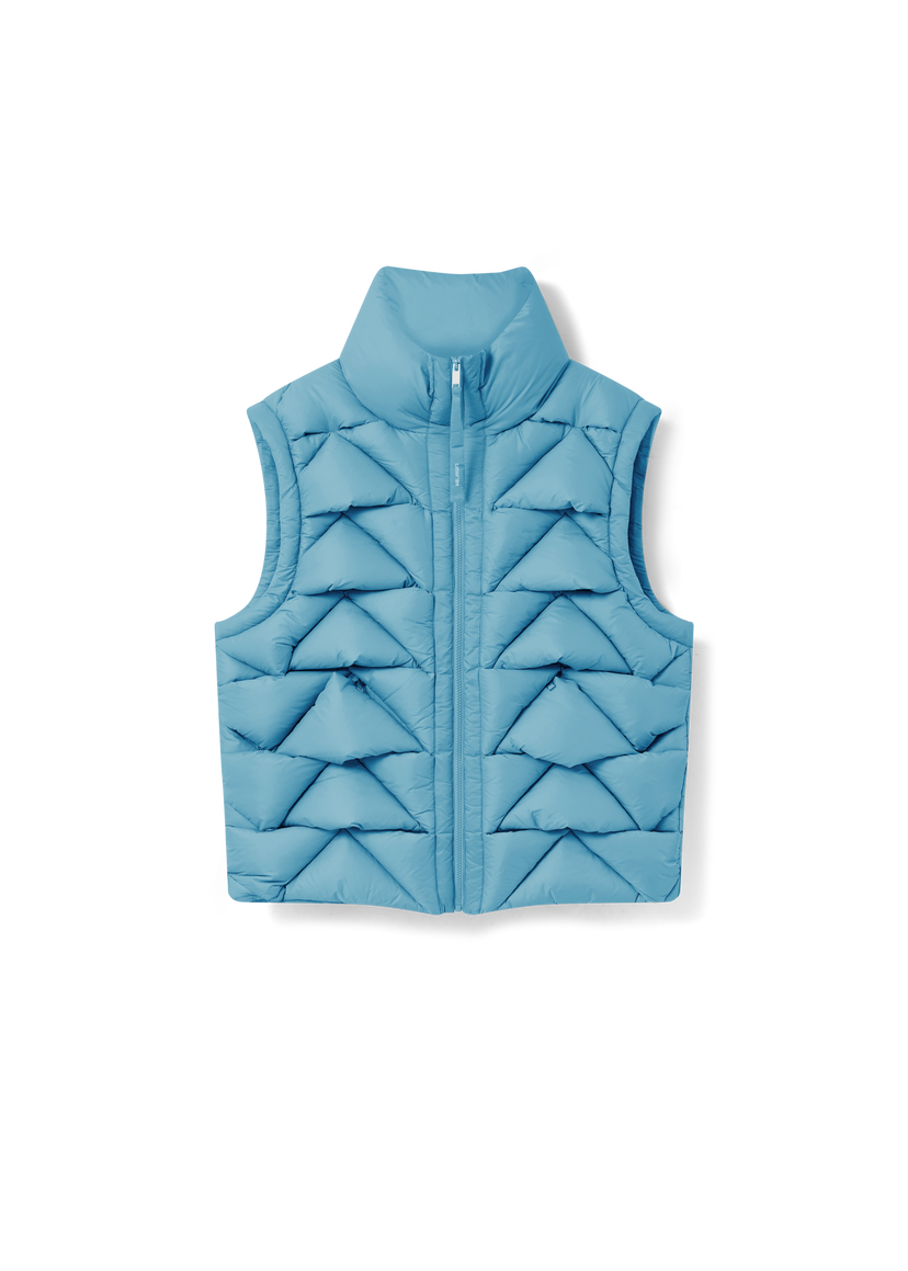 Жилетка AXEL ARIGATO Geometric Quilted Puffer Vest Синьо | A3126002
