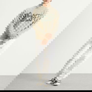 Пуловер thisisneverthat this that Heart Graphic Knit Jumper, Large Бежово | TN253KKNPK10-SND, 4