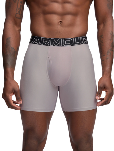 Боксерки Under Armour Performance Tech Solid 6-inch Boxer Briefs 3-Pack Многоцветен | 1383878-009, 3