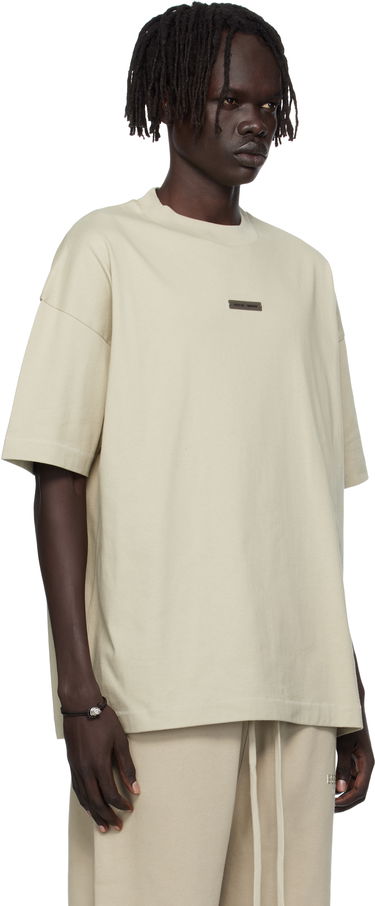 Тениска Fear of God ESSENTIALS Classic Fit T-Shirt Бежово | 125SP254196F, 1