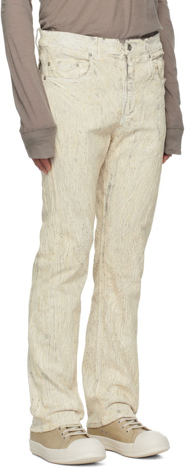 Дънки Rick Owens Rick Owens Hollywood Headon Utility Jeans Бяло | RR01E5308 SMMC, 1