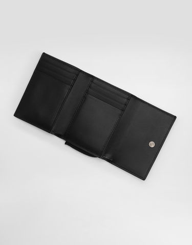 Портфейл Dolce & Gabbana Calfskin French Flap Wallet With Raised Logo Черно | BP3271AG21880999, 3