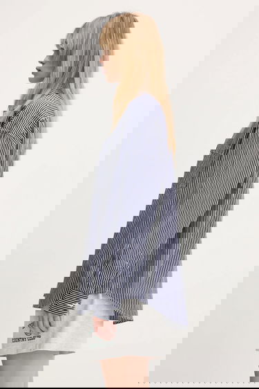 Риза Carhartt WIP Arvin L/S Shirt Relaxed Fit Striped Classic Collar Тъмно синьо | I034560.2XXXX, 1