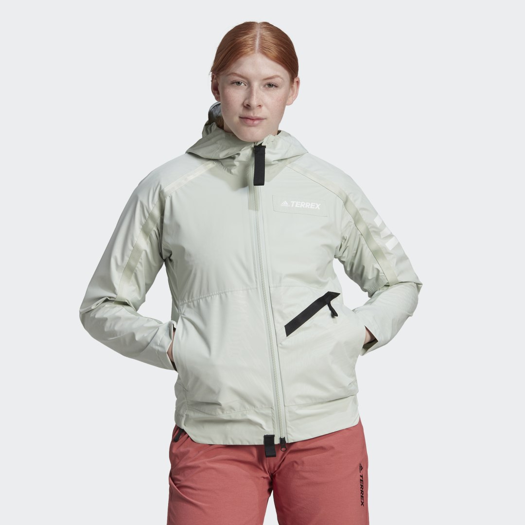 Ветровка adidas Performance Terrex Utilitas Rain Jacket Зелено | HH9307, 0