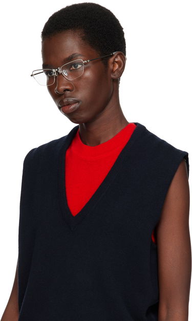 Слънчеви очила SHUSHU/TONG YVMIN Edition Metal Bowknot Glasses Металик | 25692SLV00NN, 3