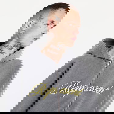 Суитчър Represent Clo REPRESENT Script Logo Zip Hoodie Сиво | MLM100025-47, 1