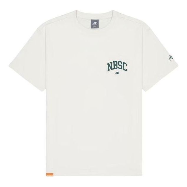 Тениска New Balance NBSC Graphic T-Shirt Бяло | AMT42331-CIC