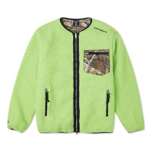 Пуловер Converse Reversible Sherpa Jacket Зелено | 10020206-A01, 0
