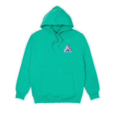Суитчър Palace P-3D Hoodie Зелено | P21HD024, 0