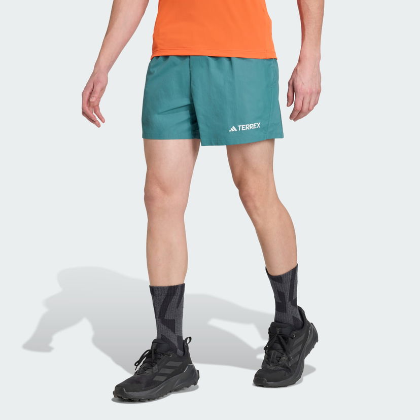 Къси панталони adidas Performance Terrex Multi Shorts Зелено | JL6192