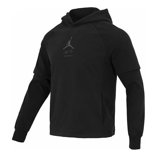 Суитчър Jordan Men's Fleece Pullover Hoodie Черно | DV9782-010