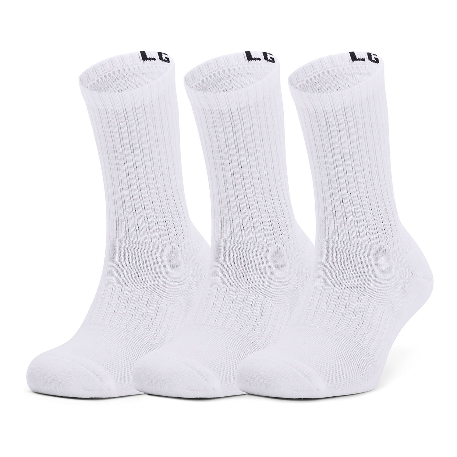 Чорапи Under Armour Core Crew 3 Pack Бяло | 1358345-100, 0