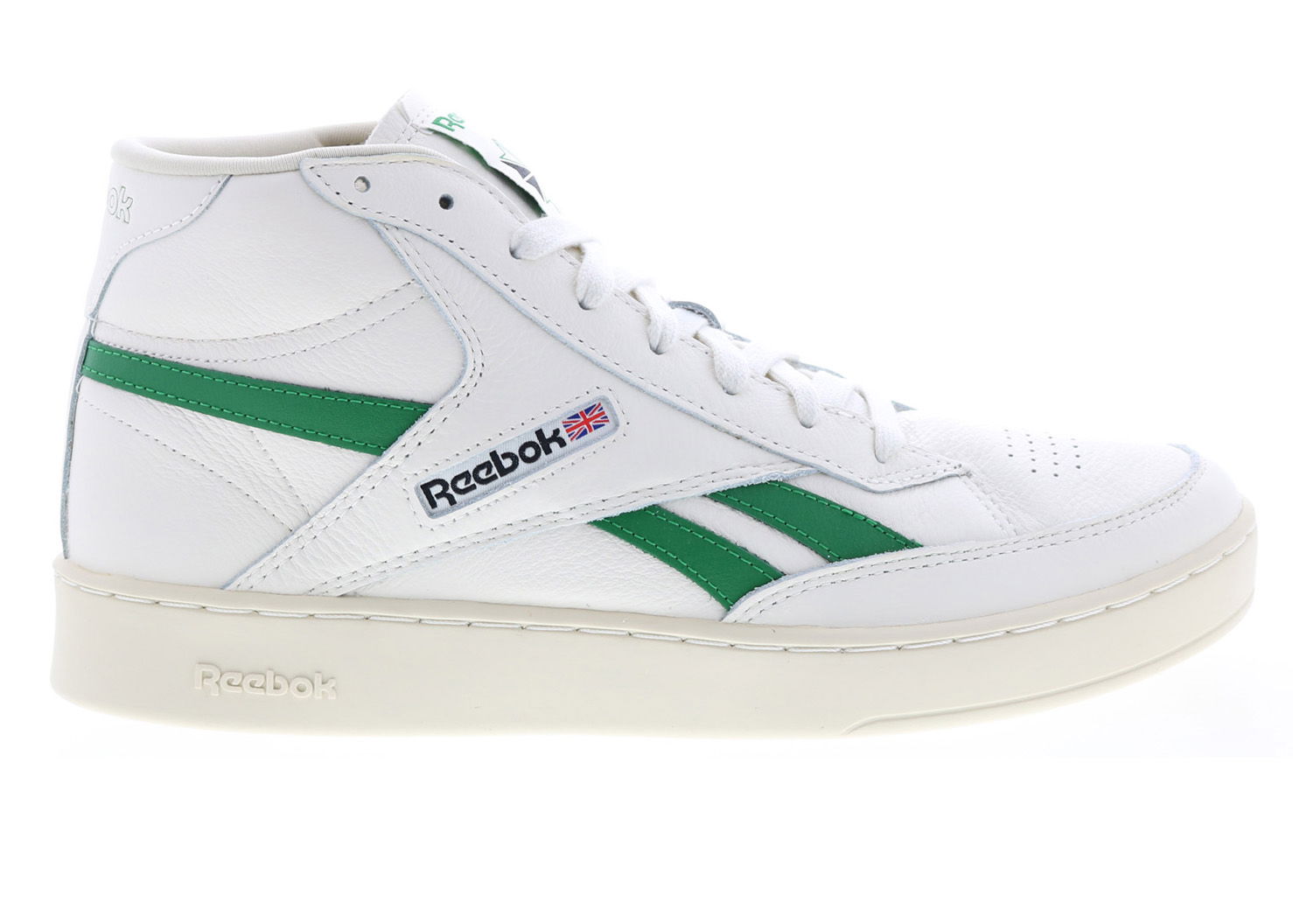 Кецове и обувки Reebok Club C Form Hi Chalk Alabaster Glen Green Бяло | GZ2437/100047908, 0