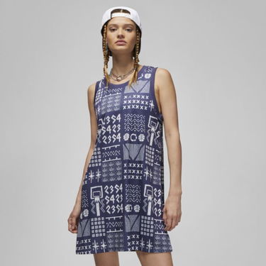 Pокля Nike (Her)itage Quai 54 Dress Лилаво | DV6629-511, 0