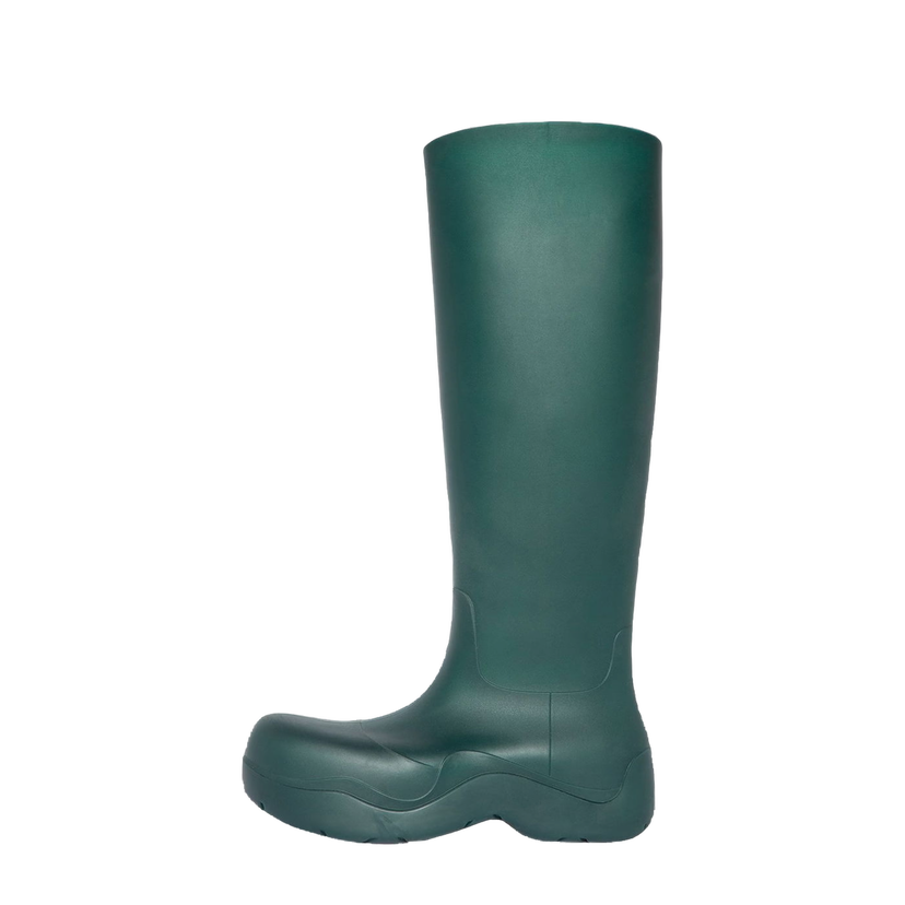 Кецове и обувки Bottega Veneta Long Rubber Boots Зелено | 667068V00P04615