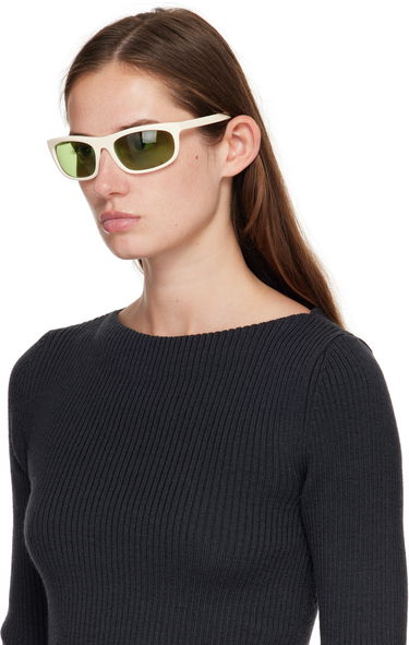 Слънчеви очила OUR LEGACY Our Legacy Shelter Sunglasses Бяло | A4258SCG, 3