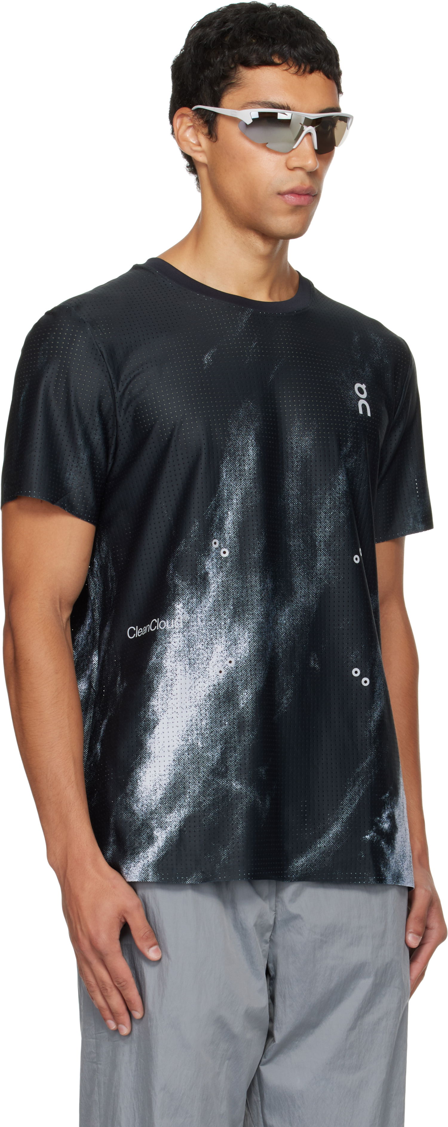 Тениска On Running Pace Mesh T-Shirt Черно | 1MF10030777, 1