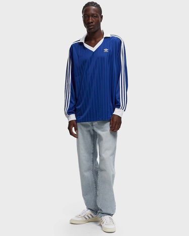 Фланелка adidas Originals pique LS Тъмно синьо | IX5227, 1