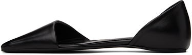 Кецове и обувки TOTEME Asymmetric Ballerina Flats Черно | 241-WAS1076-LE0046, 2