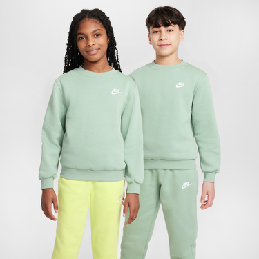 Суитчър Nike Nike Sportswear Club Fleece Crewneck Sweatshirt Зелено | FD3006-037, 0
