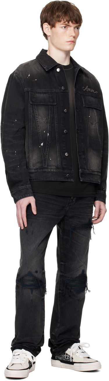 Яке AMIRI Amiri Bleach Bandana Denim Jacket Черно | AMDNTR1025, 3