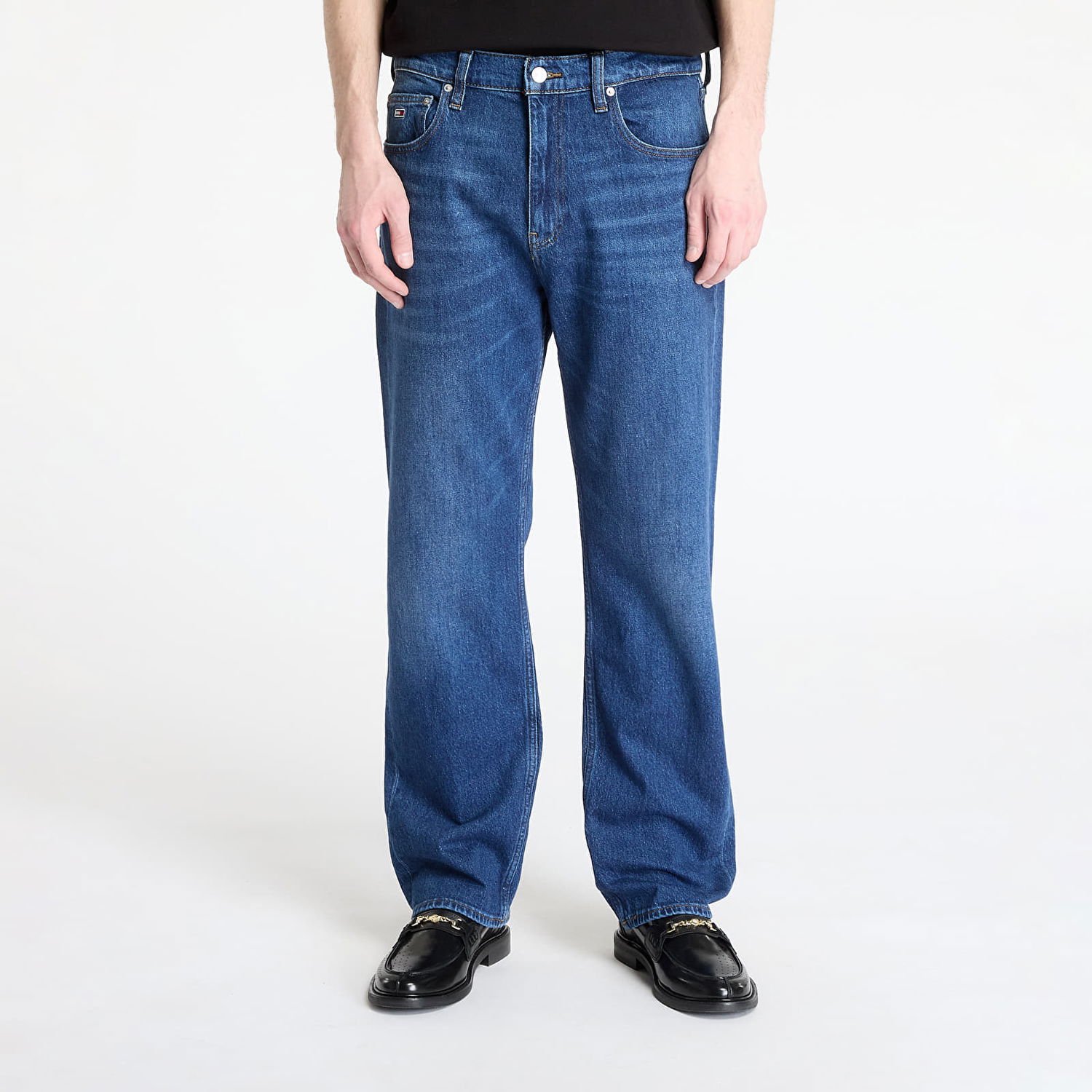 Дънки Tommy Hilfiger Tommy Jeans Otis Regular Straight Jeans W31/L32 Синьо | DM0DM21021 1BK, 0