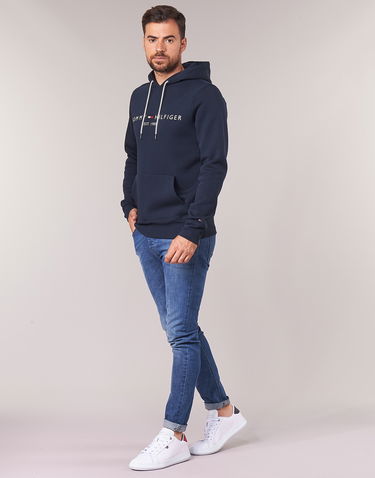 Суитчър Tommy Hilfiger TOMMY LOGO HOODIE Тъмно синьо | MW0MW10752-403-NOOS, 2