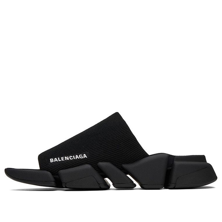 Кецове и обувки Balenciaga Speed 2.0 Slides Черно | 711452W2DB11000, 0