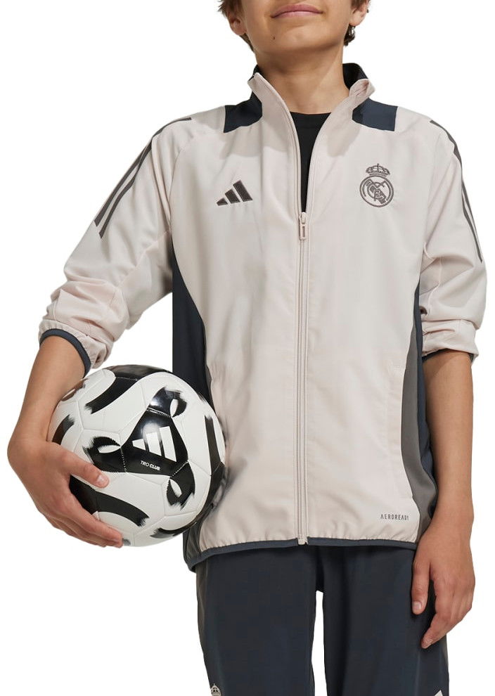Комплект adidas Originals Real Madrid Pre-Match Woven Jacket Бежово | it5128, 1