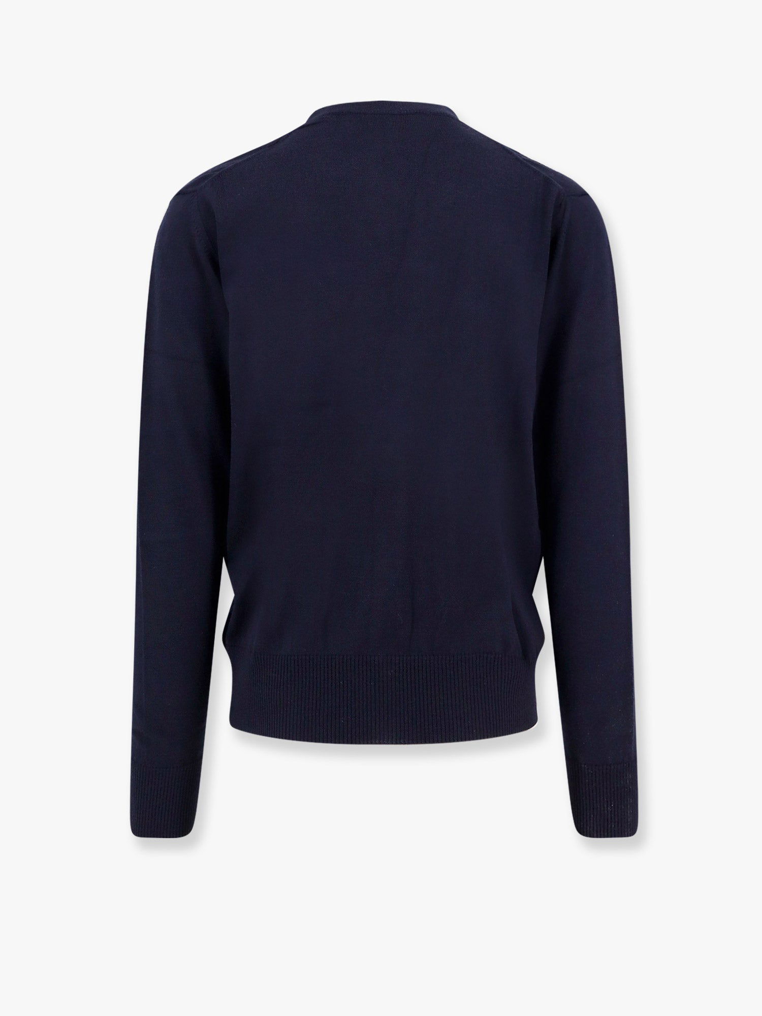 Пуловер AMI Ami Paris Men's Cardigan Тъмно синьо | BFHKC111KN0025430, 1