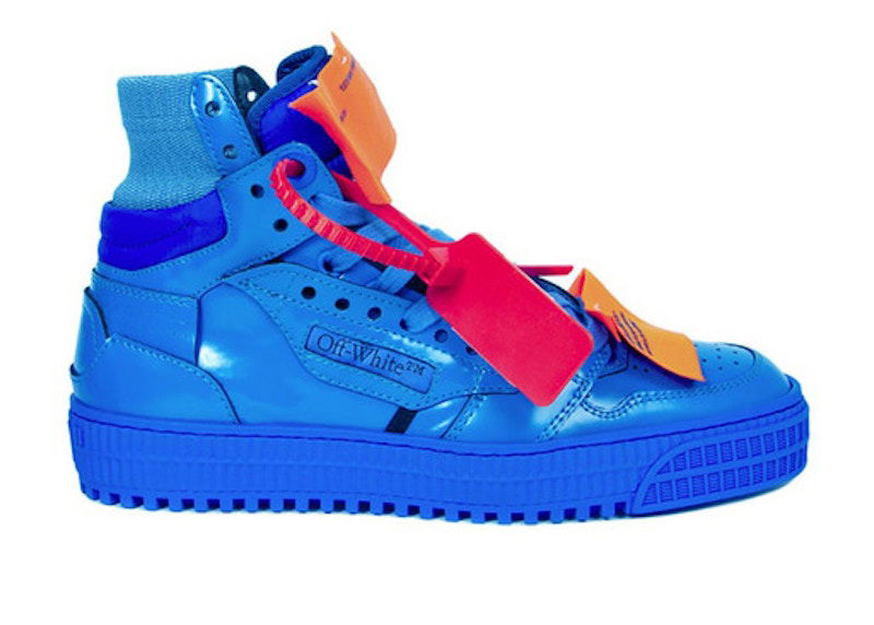 Кецове и обувки Off-White 3.0 Off Court High-Top Bright Blue W Синьо | OWIA112F20LEA0054545, 0